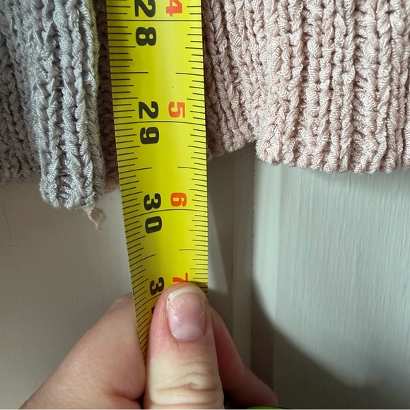 Women’s Easel Colorblock Sweater - Blush, Gray, Ivory, Size 1XL - Picture 8 of 8